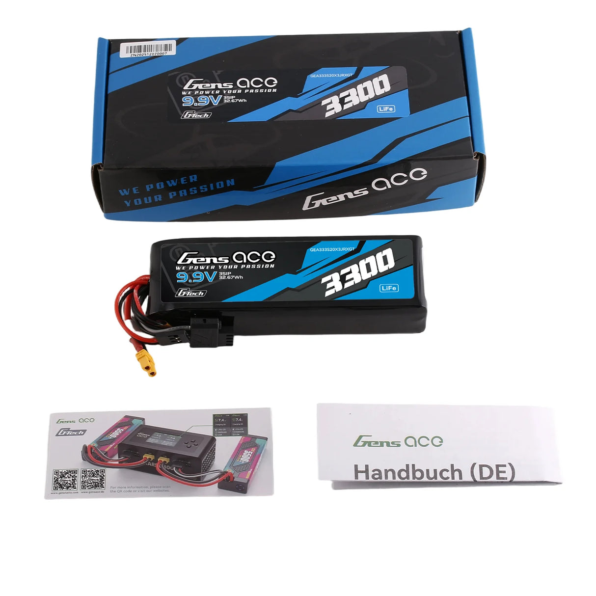 3300mAh / 3S / XT30