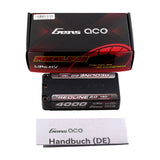 4000mAh / 2S / 5mm bullet