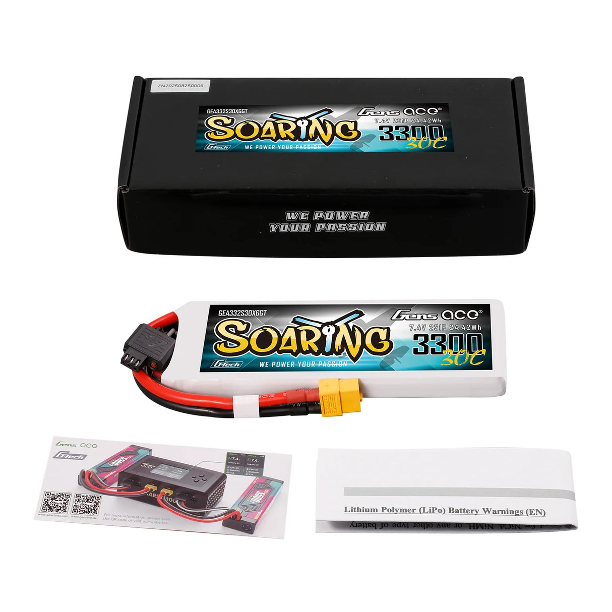 3300mAh / 2S / XT60