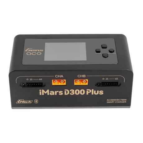 Gens Ace iMars D300 Plus Smart Charger | Zweikanalig | G-tech | EB Schwarz