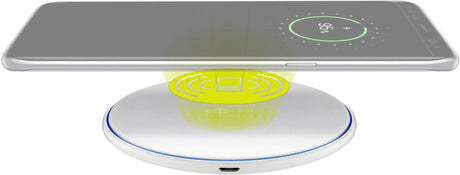 Goobay Kabelloses Schnellladegerät 10 W - geeignet für Smartphones und Geräte mit Qi-Standard