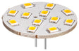 Goobay LED Tellerstrahler, 2 W - Sockel G4, ersetzt , warmweiß, nicht dimmbar