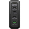 Goobay USB-C™ PD GaN Multiport-Schnellladegerät max. 240 W, schwarz