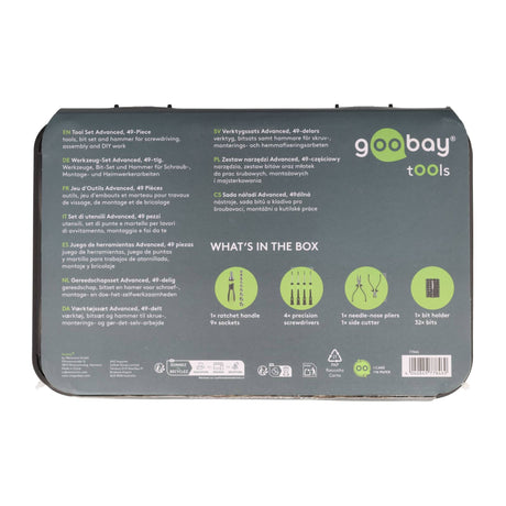 Goobay Werkzeug-Set Advanced, 49-tlg.