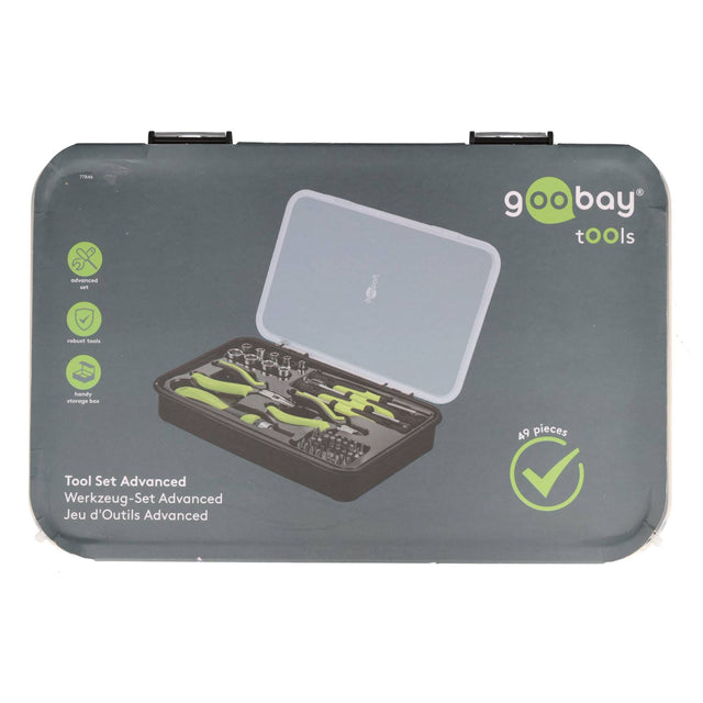 Goobay Werkzeug-Set Advanced, 49-tlg.