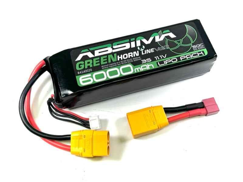 6000mAh / 3S / XT90
