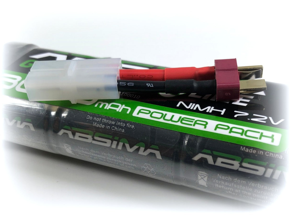 Absima Greenhorn Vol.2 NiMH 7.2V 3000 (T-Plug + Tamiya Adapter)