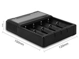 Enova Gyrfalcon ALL-40: 4-Schacht Li-Ion & NiMH Akkuladegerät