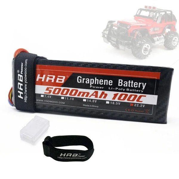 HRB 6S 5000mAh 22,2V Graphen Lipo-Batterie 100 C XT90-S-Anschluss