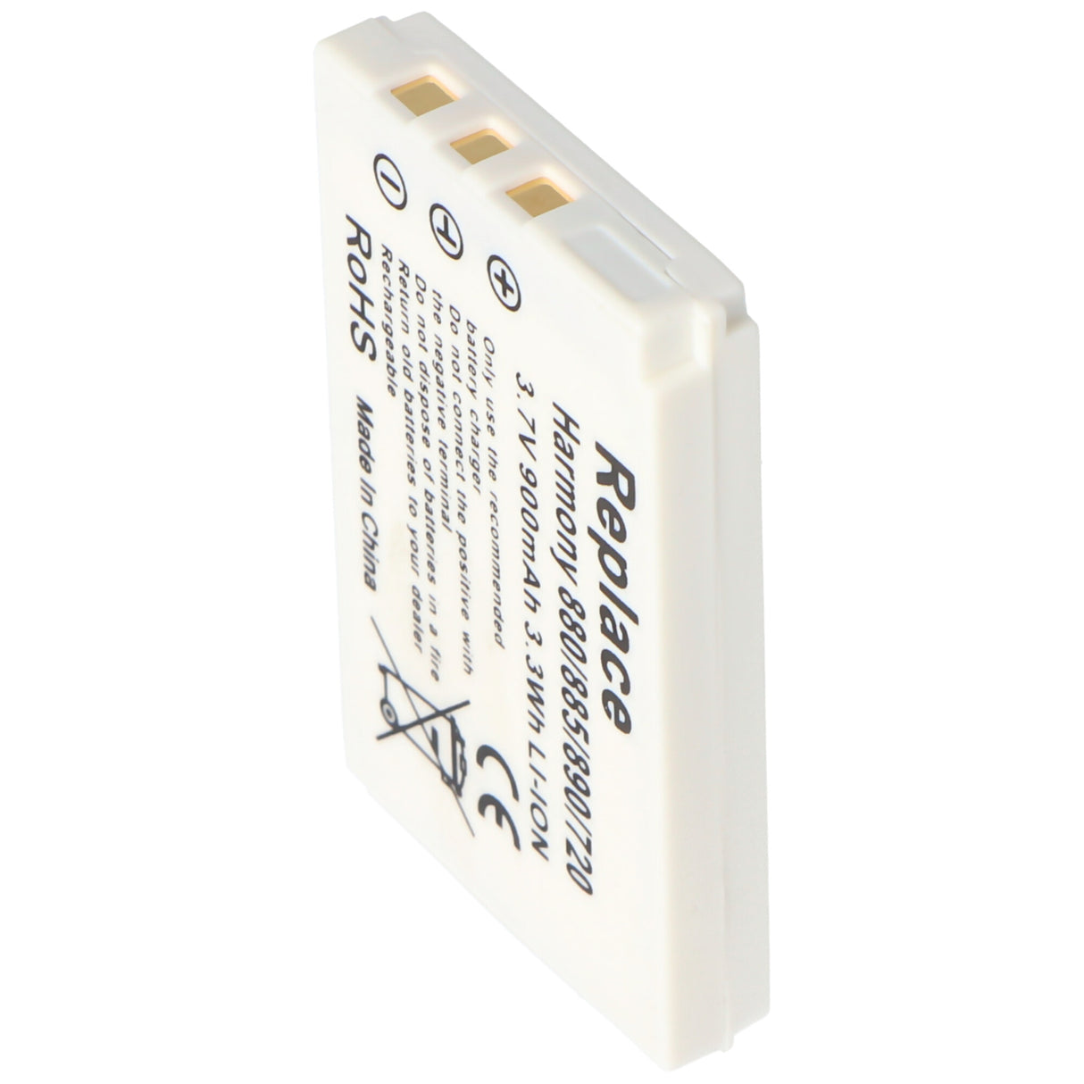 AccuCell Akku  für Logitech Harmony 900, 880, 885, 890, 720 Akku 900mAh