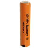 Panasonic Flat Top HHR-70AAAE4 NiMH Akku 1,2V 700mAh / AAA mit 3-er Print auf 1 PLUS und 2 Minus