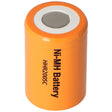 4/5 SUB-C Panasonic HHR200SC NiMH Akku Flattop Abmessungen 22,2x34mm