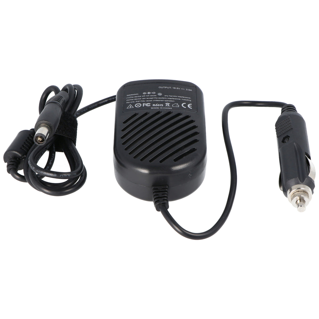 AccuCell KFZ-Ladekabel für viele HP Compaq Laptop mit Stecker 7,4mm x 5,0mm, 18,5v 3,5A