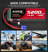 5200mAh / 4S / EC5