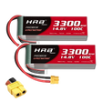 HRB 14,8V 4S LiPo-Akku 3300mAh 100C mit XT60-Stecker