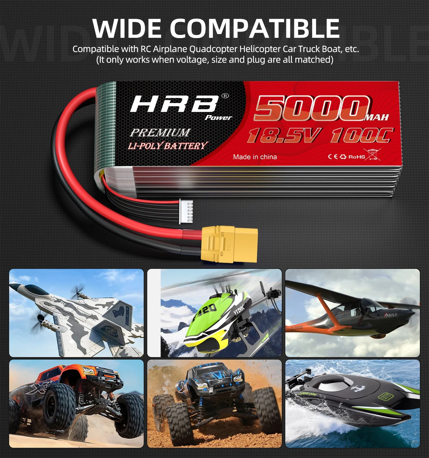 5000mAh / 5S / XT90