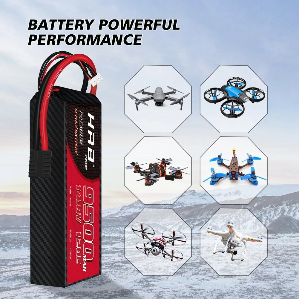 9500mAh / 4S / TRX