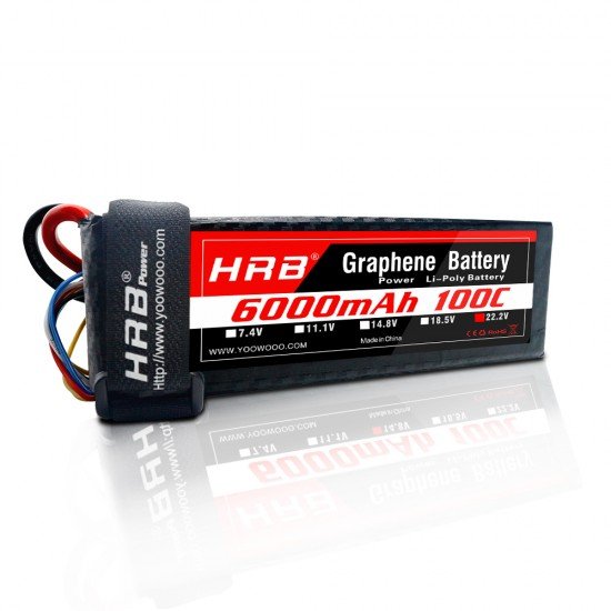 6000mAh / 6S / EC5