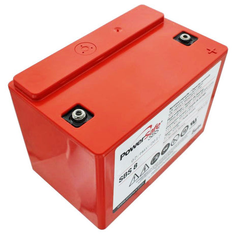 Hawker 12 SBS 8 PowerSafe Akku Blei PB 12Volt 7Ah mit M4 Schraubanschluss