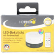 Heitech LED-Dekorationslicht mit Farbwechsel, 4 Helligkeitsstufen, 3 Lichtmodi, Timerfunktion, inkl. Fernbedienung mit Infrarot