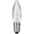 Hellum LED-Topkerze halb geriffelt E10 8-55V 0,1-0,5W 920055, 13x1,5x10cm