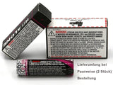 HohmTech ALONE 18650 3309mAh max. 19,6A Lithium-Ionen-Akku NMC, 3,6V - 3,7V
