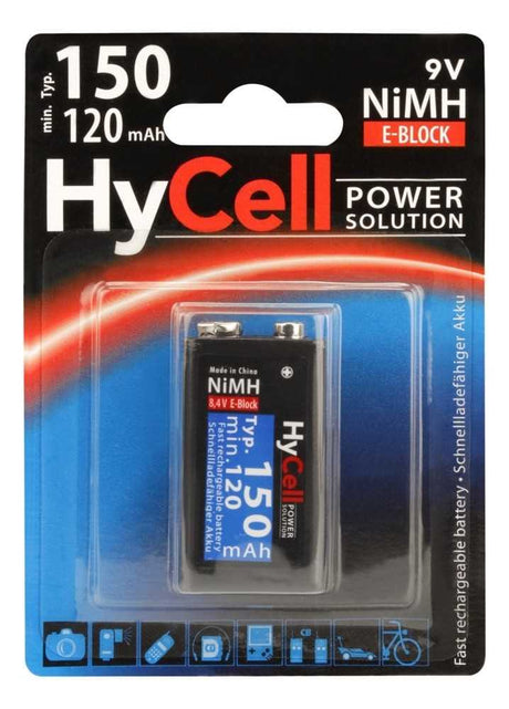 HyCell NiMH-Akku Typ 150 E-Block 120mAh