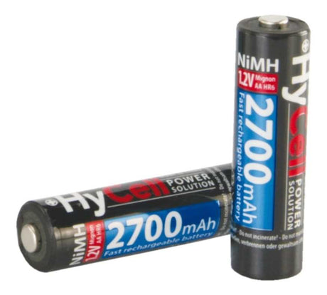 HyCell NiMH-Akku Typ 2700 Mignon 2400mAh 4er-Blister
