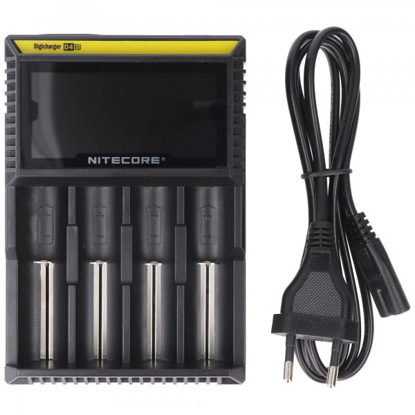 Panasonic Energie Set - 6 x 18650 plus Nitecore PREMIUM-Ladegerät D4EU