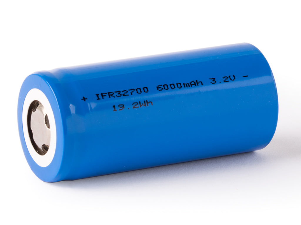 Cottcell IFR32700 3,2V - 3,3V 6000mAh LiFePO4 Akku