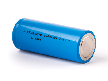 Cottcell IFR26650 3,2V - 3,3V 3000mAh LiFePO4 Akku