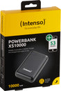 Intenso Akku-Powerbank „XS20000“ – 20.000 mAh, Schwarz, USB-A / Micro-USB / USB-C