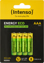 Intenso NiMH-Akku „Energy Eco“ – AAA / HR03, 1,2 Volt, 850 mAh (4er Pack)