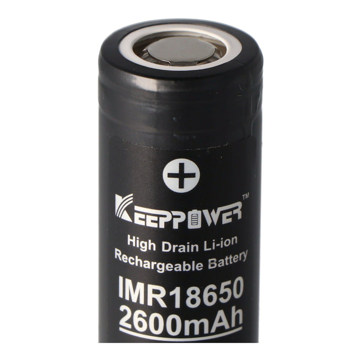 Keeppower IMR18650 Plus 2600mAh 3,7V (US18650VTC5A) 2600mAh (Flat Top) inkl. Akkuschutzbox