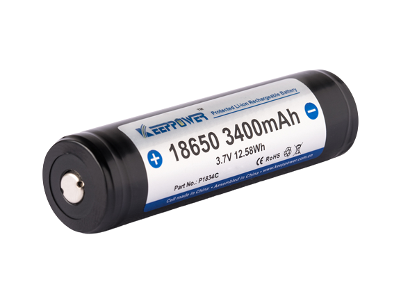 Keeppower 18650 3400mAh