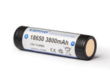 Keeppower 18650 - 3800mAh 3,6V - 3,7V Li-Ion-Akku geschützt (Pluspol erhöht) P1838C