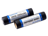 Keeppower 18650 Niedrigtemperatur Li-Ionen 3,6V - 3,7V 2900mAh Akku PCB geschützt