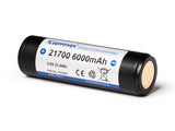 Keeppower 21700 6000mAh 3,7V Li-Ion Akku PCB geschützt P2160C