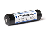 Keeppower 21700 6000mAh 3,7V Li-Ion Akku PCB geschützt P2160C