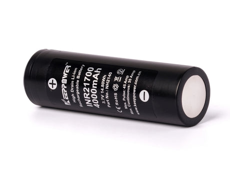 Keeppower INR21700 - 4000mAh, 35A (45A) 3,6V - 3,7V Li-ion Akku High Drain