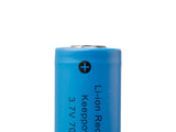 Keeppower 26800-E700 mit 7000 mAh¹, 3,6V-3,7V Li-ionen Akku 12A Entladestrom (konstant)