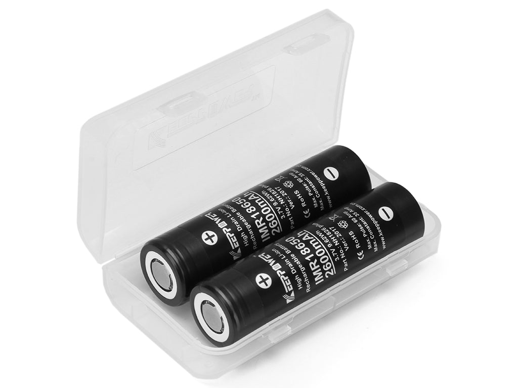 Keeppower IMR18650 Plus 2600mAh 3,6V - 3,7V Li-Ion-Akku (US18650VTC5A)