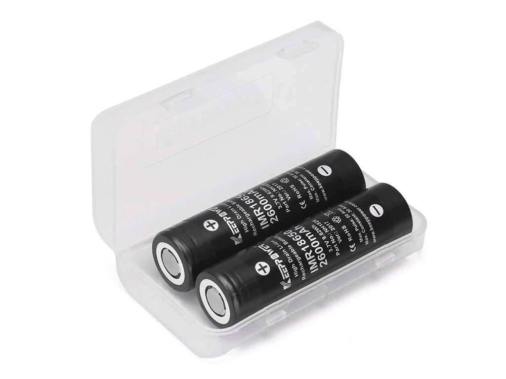 Keeppower IMR18650 - 2600mAh, 3,6V - 3,7V Li-Ion-Akku (US18650VTC5)