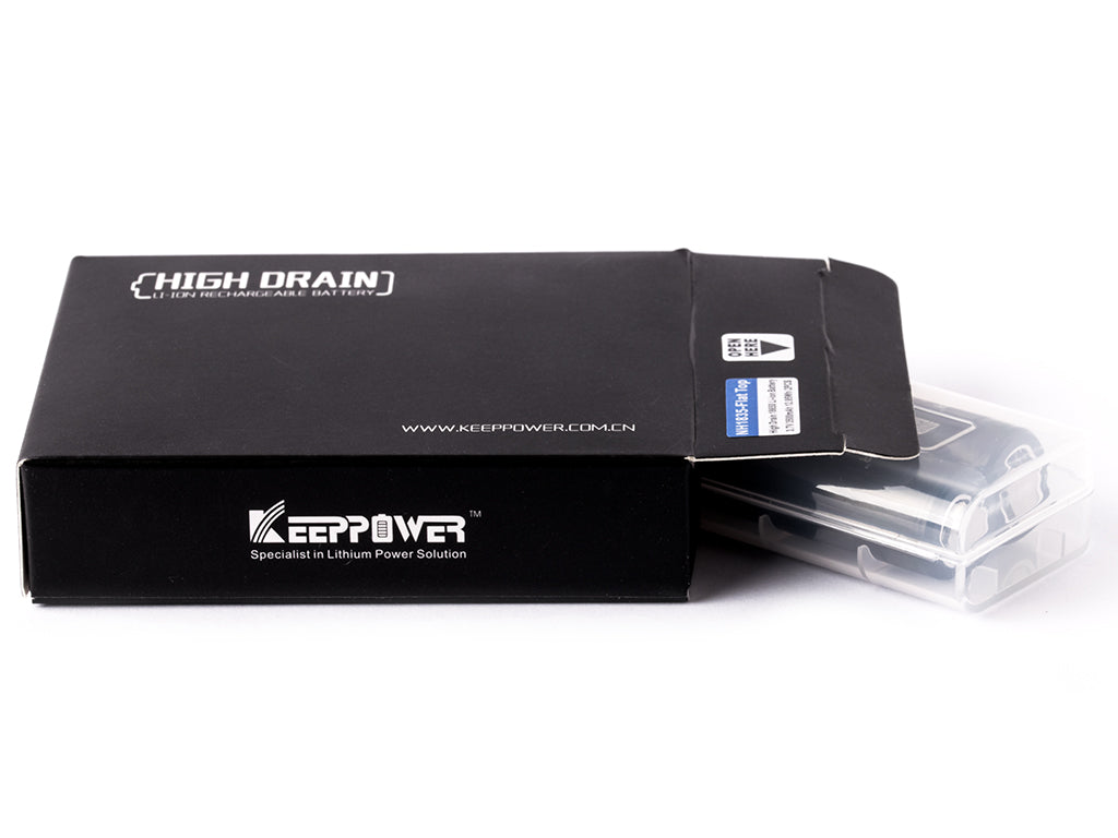 Keeppower IMR18650 - 2600mAh, 3,6V - 3,7V Li-Ion-Akku (US18650VTC5)