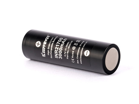 Keeppower INR21700 - 3000mAh, 3,6V-3,7V Li-ion Akku High Drain
