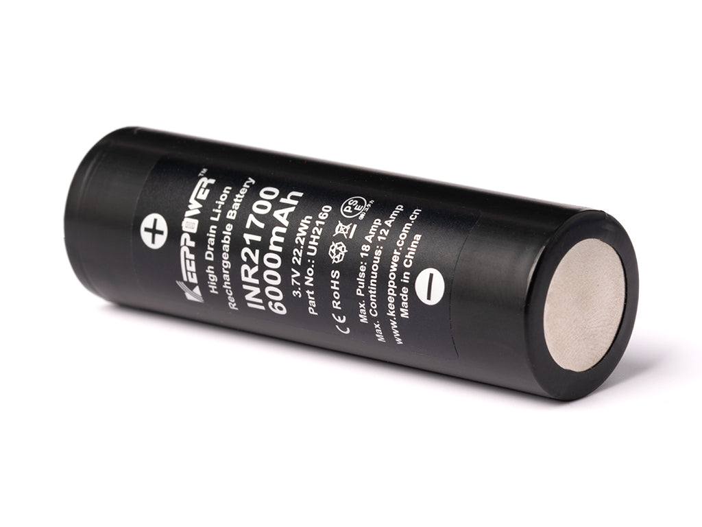 Keeppower INR21700 6000mAh 3,7V Li-ion Akku 12A (konstant)