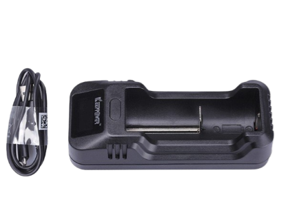 Keeppower L1 - V2 intelligentes LCD-Ladegerät für Li-Ion-Akkus