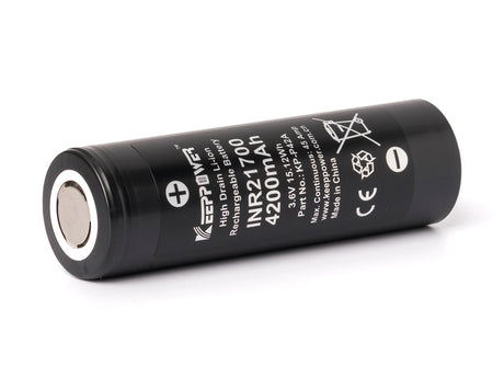 Keeppower / Molicel INR21700-P42A, 4200mAh 30A bis max. 45A Li-Ionen-Akku, 3,6V - 3,7V
