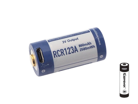 Li-Ion RCR123