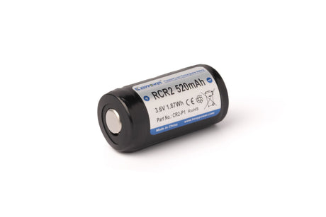 Keeppower 15270 / RCR2 520mAh 3,6V - 3,7V geschützter Li-Ion Akku im CR2 Format